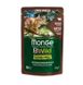 Monge (Монж) BWild Grain Free Wet Buffalo Large Breeds - Вологий беззерновий корм з м'ясом буйвола та овочами для котів великих порід (шматочки в соусі) 85 г