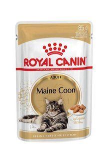 Royal Canin (Роял Канін) Maine Coon Adult - Консервований корм для дорослих котів породи Мейн-Кун (шматочки в соусі) 85 г