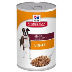 Hill's (Хіллс) Wet SP Canine Adult Ligh - Консервований корм зі свининою для дорослих собак для підтримки оптимальної ваги 370 г