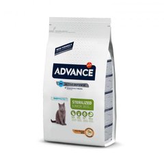 Advance (Едванс) Sterilized Junior - Сухий корм з куркою для стерилізованих кошенят і котів до 2х років 10 кг