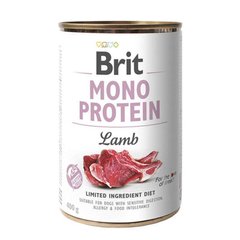 Brit (Брит) Mono Protein Lamb - Консервы для собак с мясом ягненка 400 г