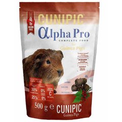 Cunipic (Куніпік) Alpha Pro Guinea Pig Food - Гранульований корм для молодих та дорослих морських свинок 500 г