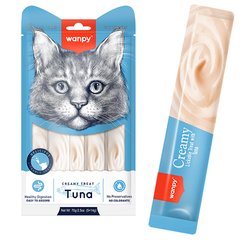 Wanpy (Ванпі) Creamy Lickable Treats Tuna - тунець - рідкі ласощі для котів 70 г
