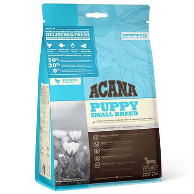 Acana (Акана) Puppy Small Breed Recipe – Сухий корм з м'ясом курчати для цуценят малих порід 2 кг