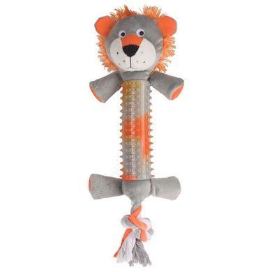 M-Pets (М-Петс) Nabila Long Necks Queak Toy &ndash; Игрушка мягкая Набила Длинная Шея с пищалкой для собак 39х14х5 Серо-голубой