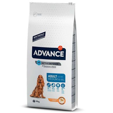 Advance (Едванс) Dog Adult Medium Chicken - Сухий корм з м'ясом курки для дорослих собак середніх порід 14 кг