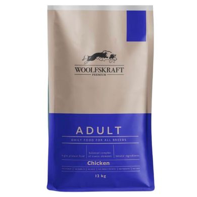WolfsKraft (ВольфсКрафт) Adult Large Chicken&Rice - 2.5 кг
