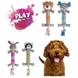 M-Pets (М-Петс) Nabila Long Necks Queak Toy – Игрушка мягкая Набила Длинная Шея с пищалкой для собак 39х14х5 Серо-голубой