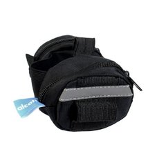 Alcott (Алкотт) Retractable Leash Luggage - Переносна сумка для повідців-рулеток з відсіком для ласощів Small Чорний