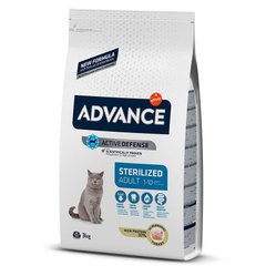 Advance (Едванс) Cat Sterilized Adult Turkey - Сухий корм з індичкою для стерилізованих кішок 1,5 кг