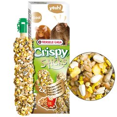 Versele-Laga (Верселе-Лага) Crispy Sticks Popcorn&Nuts - Лакомство "Попкорн с орехами" для крыс и мышей 2х55 г