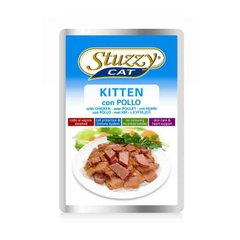 Stuzzy (Штузі) Cat Kitten - Консервований корм з куркою для кошенят (шматочки в соусі) 100 г