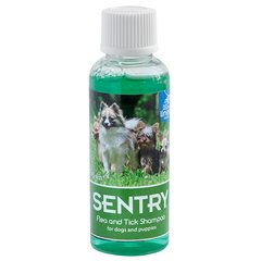 Sentry (Сентри) Sunwashed Linen Shampoo - Шампунь Солнечный Лен от блох и клещей для собак 45 мл