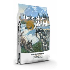 Taste of the Wild (Тейст оф зе Вайлд) Pacific Stream Puppy Formula - Сухий корм з копченим лососем для цуценят різних порід 1 кг (Росфасовка)