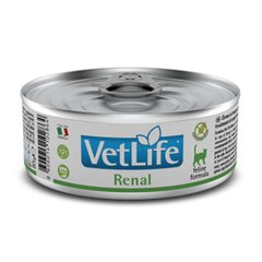 Farmina (Фармина) VetLife Renal – Консервированный корм-диета с курицей для котов с заболеванием почек 85 г