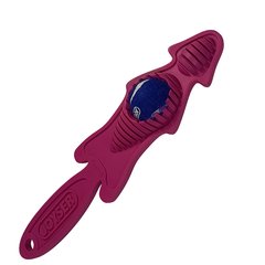 Joyser (Джойсер) Slimmy Rubber Skin Fox - гумова іграшка лисиця для собак, S рожевий