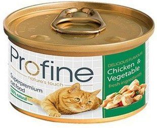 Profine (Профайн) Cat Chicken & Vegetable - Консервы с цыпленком и овощами для кошек 70 г