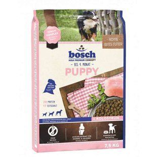Bosch (Бош) Puppy - Сухий корм з м'ясом свійської птиці для цуценят всіх порід віком до 3 місяців, 7,5 кг