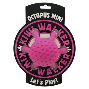 Kiwi Walker (Киви Вокер) Octopus - Игрушка для собак в форме осьминога MINI Розовый
