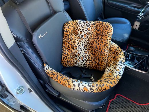 Haustier Luxury Leopard Автокресло для собак - M
