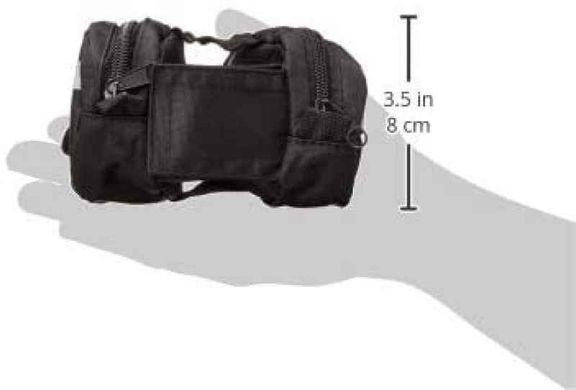 Alcott (Алкотт) Retractable Leash Luggage - Переносная сумка для поводков-рулеток с отсеком для лакомств Small Черный
