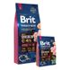 Brit Premium (Брит Премиум) by Nature JUNIOR L - Сухой корм с курицей для щенков и молодых собак крупных пород 3 кг