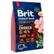 Brit Premium (Брит Премиум) by Nature JUNIOR L - Сухой корм с курицей для щенков и молодых собак крупных пород 3 кг