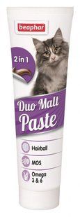 Beaphar (Беафар) Duo Active Pasta &ndash; Паста мультивітамінна для здоров'я кішківника котів 100 г