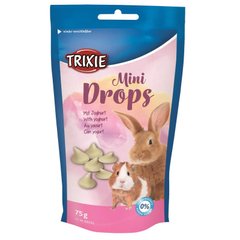 Trixie (Тріксі) Mini Drops - Ласощі для гризунів міні дропси з йогуртом 75 г