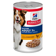 Hill's (Хиллс) Wet SP Canine Mature Adult 7+ Chicken – Консервированный корм с курицей для стареющих собак старше 7 лет 370 г