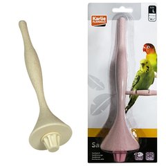 Flamingo (Фламинго) Sand Perch Plastic - игрушка для птиц песчаная жердочка - 21.5х2.5 см