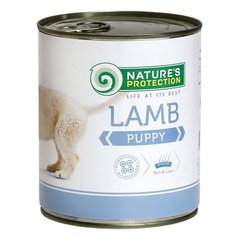 Nature's Protection (Нейчерес Протекшн) Puppy Lamb – Консервированный корм с мясом ягнёнка для щенков 200 г