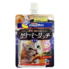 CattyMan (Кэттимен) Creamy Bonito сливочное пюре с макрелью - жидкое лакомство для котов