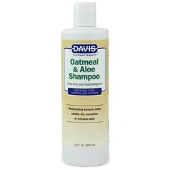 Davis (Девіс) Oatmeal & Aloe Shampoo - гіпоалергенний шампунь для собак і кішок, з вівсяним борошном та алое, концентрат 355 мл