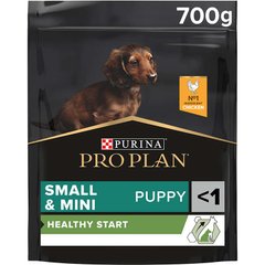 Purina Pro Plan (Пурина Про План) Puppy Small&Mini Chiken - Cухой корм для щенков собак мелких пород с курицей 700 г
