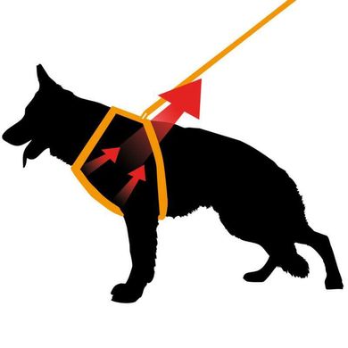 Ferplast (Ферпласт) Ergoflex P Fashion - Шлея для собак з полімеру XS Денім / Сірий