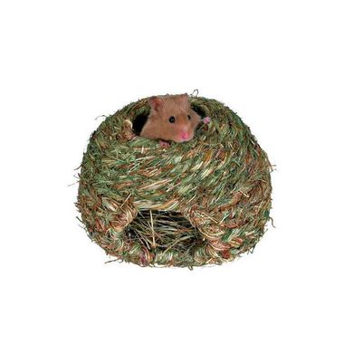 Trixie (Трикси) Гнездо травяное с двумя входами для грызунов Ø16 см