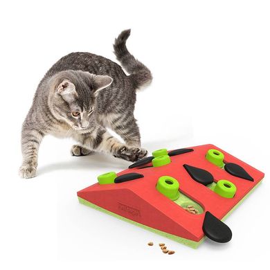 Nina Ottosson (Нина Оттоссон) Puzzle & Play Melon Madness – Интерактивная игра-головоломка «Арбуз» для кошек