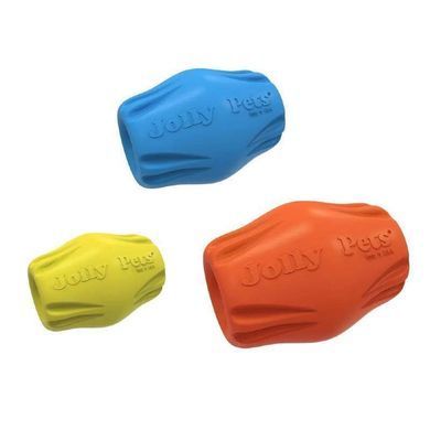 Jolly Pets (Джоллі Петс) FLEX-N-CHEW BOBBLE &ndash; Іграшка для ласощів Джоллі Боббл для собак, Жовтий, 5 см