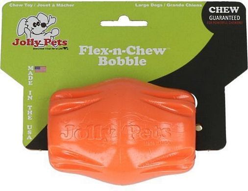 Jolly Pets (Джолли Пэтс) FLEX-N-CHEW BOBBLE – Игрушка для лакомства Джолли Боббл для собак 7,5 см Желтый