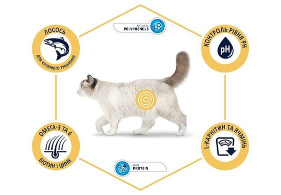 Advance (Эдванс) Sterilized Sensitive Salmon - Сухой корм с лососем и рисом для стерилизованных кошек с проблемами пищеварения 10 кг