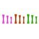 Bionic (Біонік) Opaque Stick &ndash; Іграшка суперміцна Опак Стік Гантель з нішами для ласощів для собак, Помаранчевий, 19х5х4,3 см