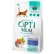 OptiMeal (ОптиМил) Complete Dry Pet Food Salmon &ndash; Сухой корм с лососем для стерилизованных кошек, 700 г