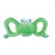 Jolly Pets (Джолли Пэтс) TUG-A-MAL Frog Dog Toy - Игрушка-пищалка Лягушка для перетягивания 11х33х11 см