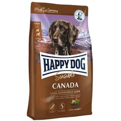 Happy Dog (Хеппи Дог) Supreme Sensible Canada - Сухой корм с картофелем, лососем и ягненком для взрослых собак, мультипротеиновая формула 1 кг