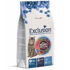Exclusion (Эксклюжн) Noble Grain Cat Adult Tuna - Монопротеиновый сухой корм с тунцом для взрослых котов всех пород возрастом от 12 месяцев 300 г