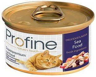 Profine (Профайн) Cat Sea Food - Консервы с морепродуктами для кошек 70 г