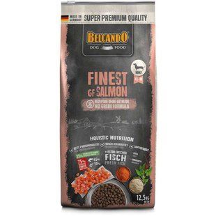 Belcando (Белькандо) Finest GF Salmon - Сухий беззерновий корм з лососем для дорослих вибагливих собак малих та середніх порід з непереносимістю глютена 4 кг