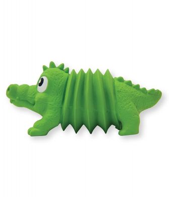 Outward Hound (Аутвард Хаунд) Accordionz Gator - Игрушка для собак Крокодил-аккордеон 8,5х16,5х10 см Зеленый