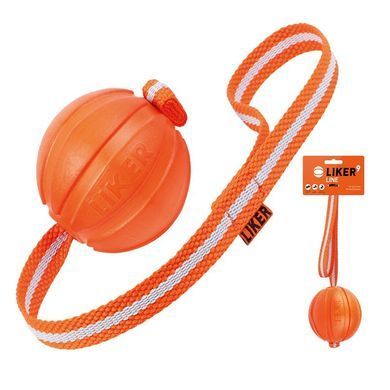 Collar (Коллар) Liker Line - Игрушка Лайкер Лайн для перетягивания, Оранжевый, &Oslash;9 см
